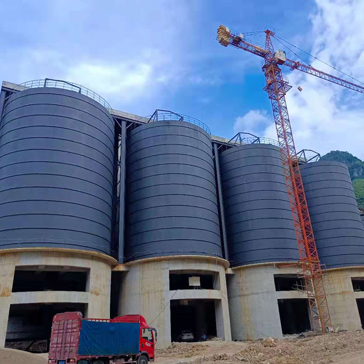 重庆骨料钢板仓建造施工周期从规划到竣工的每一步